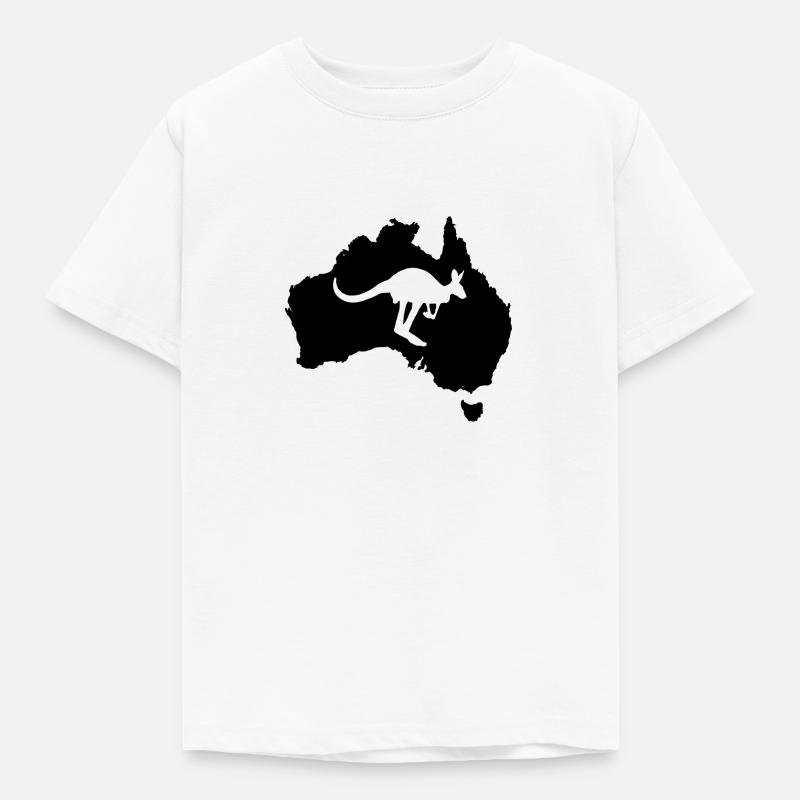 Australien - Kinder T-Shirt - Weiß