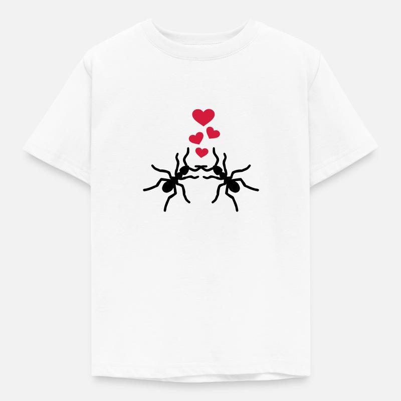Ameise - Kinder T-Shirt - Weiß