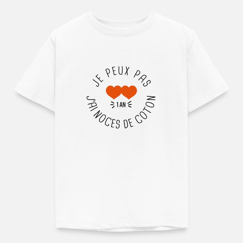 Noces de coton - T-shirt Enfant - blanc