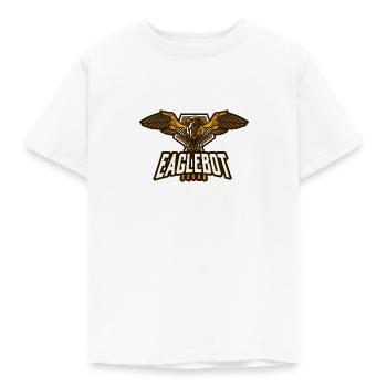 Eagle with wing - Kids' T-Shirt - white - Front - AI Model Kid Male (0cm)