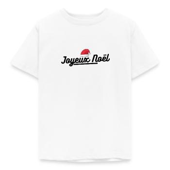 Joyeux Noël. T-shirt joyeux noël - T-shirt Enfant - blanc - Devant - AI Model Kid Male (0cm)