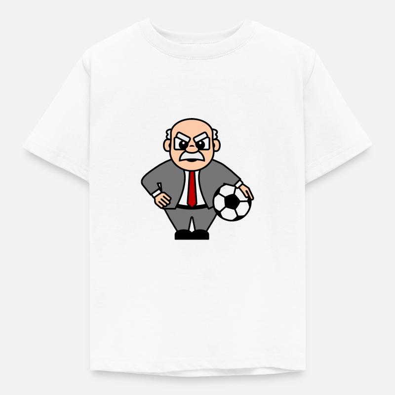 Heinrich der Manager - Kinder T-Shirt - Weiß