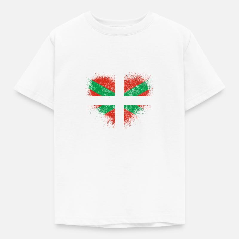 Pays basque - T-shirt Enfant - blanc