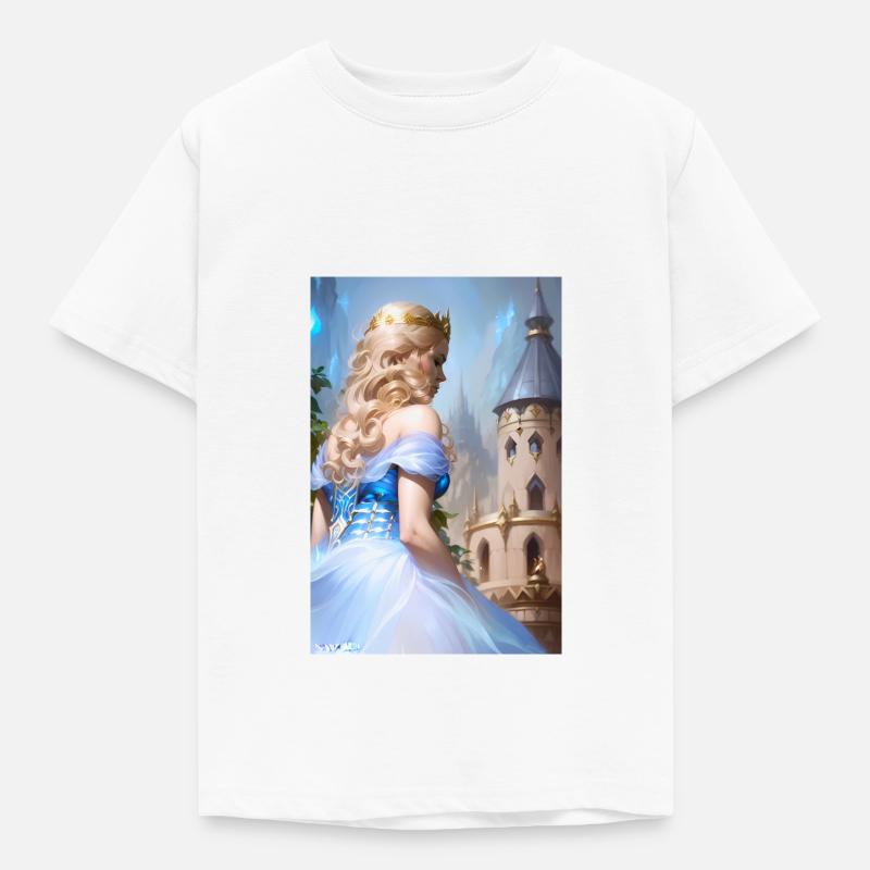 Prinzessin - Kinder T-Shirt - Weiß