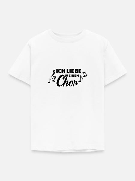 Chor - Kinder T-Shirt - Weiß