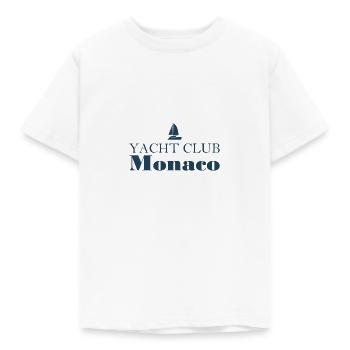 Yacht Club Monaco - Monte Carlo - Voilier - T-shirt Enfant - blanc - Devant - AI Model Kid Male (0cm)