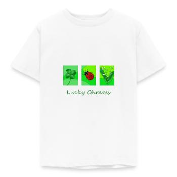 Lucky Charms - Kids' T-Shirt - white - Front - AI Model Kid Male (0cm)
