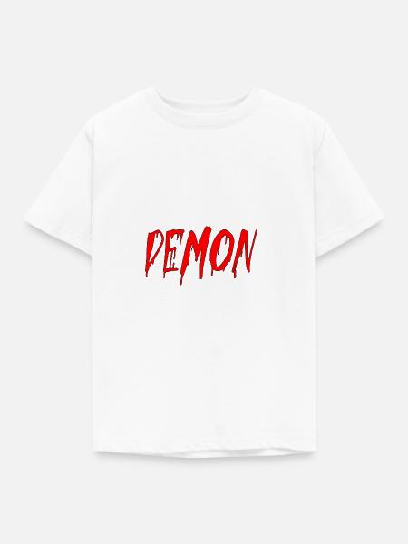 Dämon - Kinder T-Shirt - Weiß