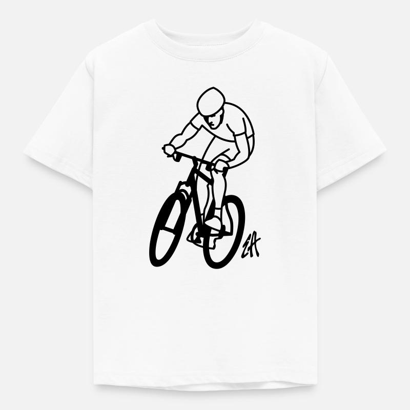 VTT - T-shirt Enfant - blanc