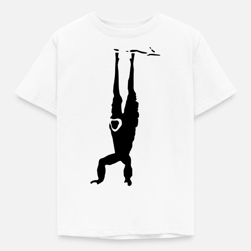 Gibbon - Kinder T-Shirt - Weiß