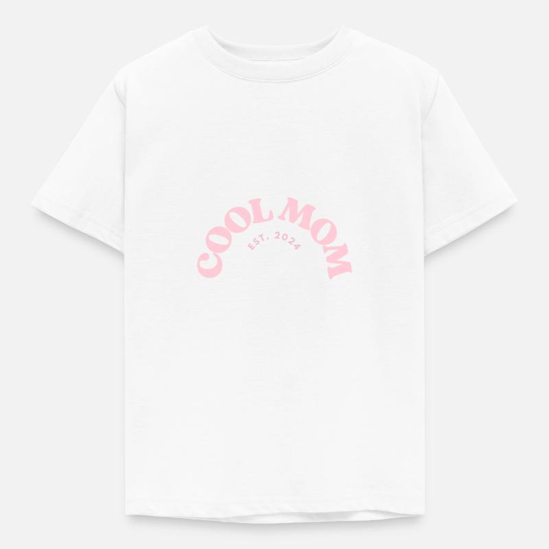 Cool Mom Est. 2024 - T-shirt Enfant - blanc