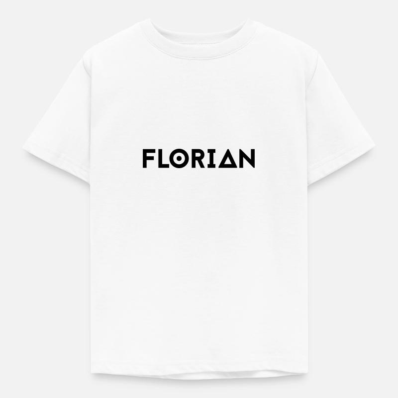 Prénom Florian - T-shirt Enfant - blanc