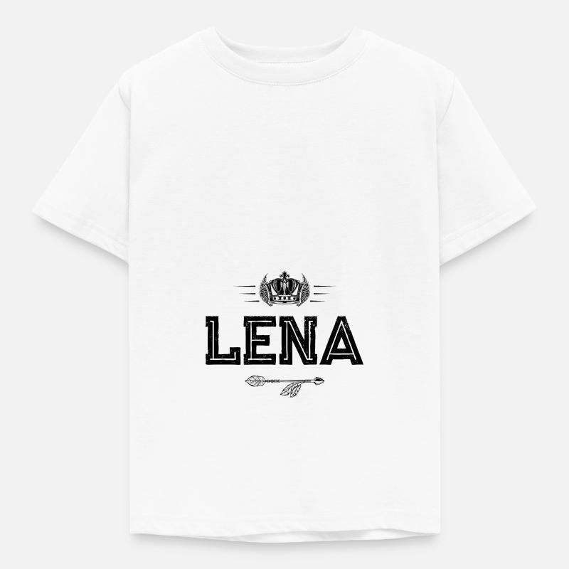 Lena - Kinder T-Shirt - Weiß