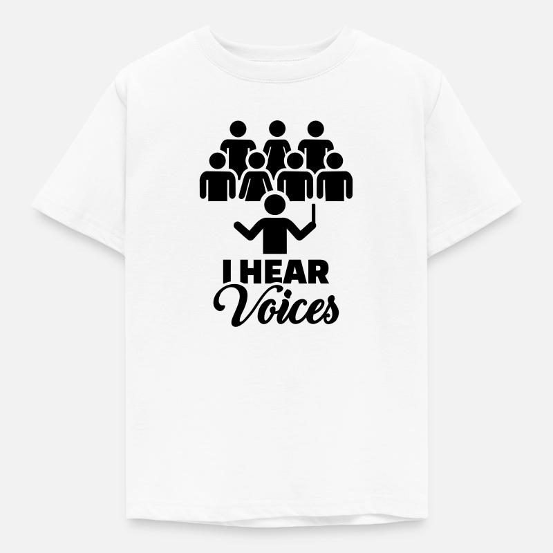 Chor - Kinder T-Shirt - Weiß