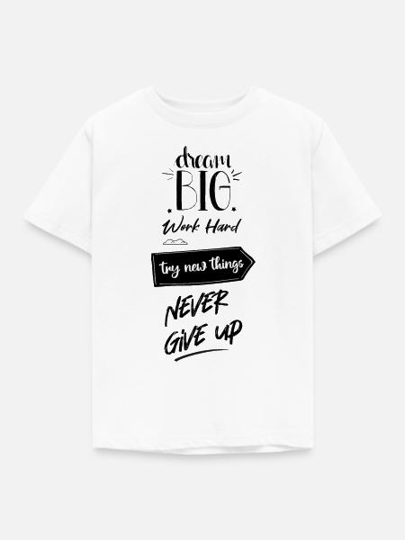 Träume - Kinder T-Shirt - Weiß