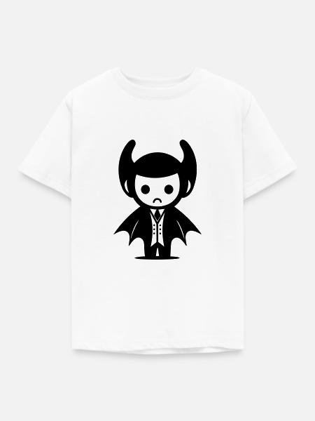 Vampir - Kinder T-Shirt - Weiß