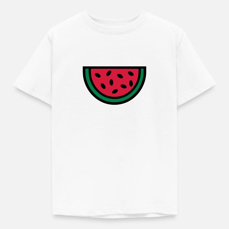 Melone - Kinder T-Shirt - Weiß
