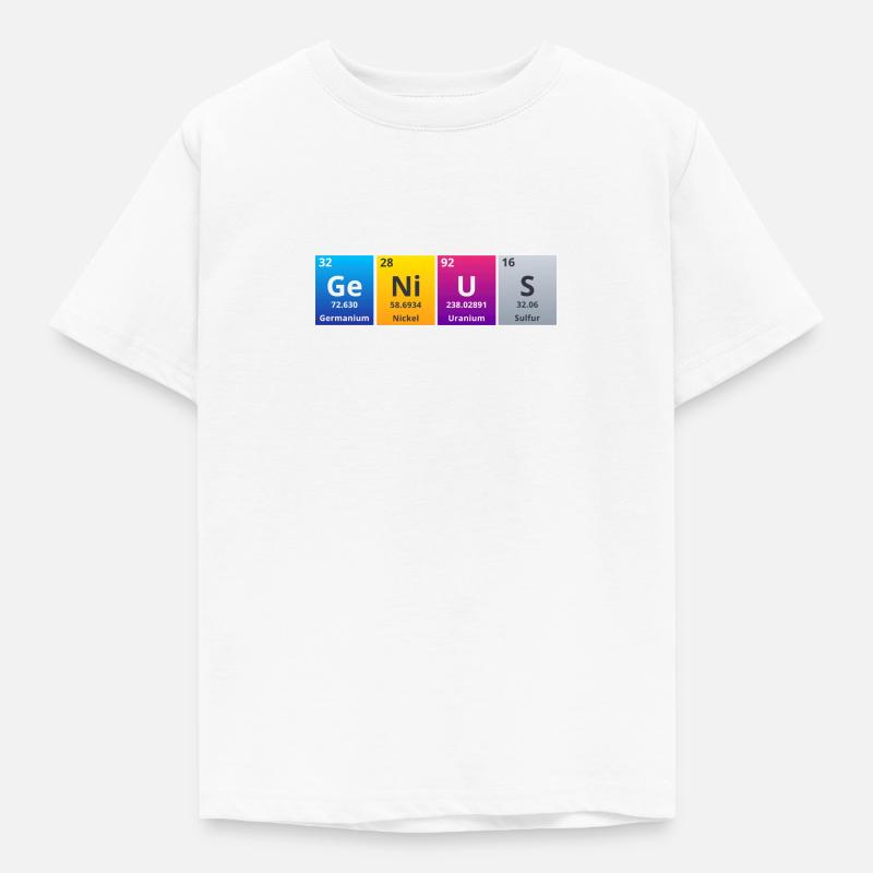 Genius - Kids' T-Shirt - white
