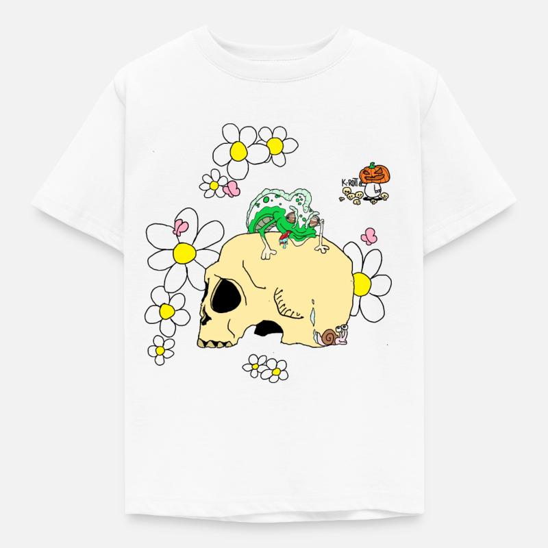 caméléon - T-shirt Enfant - blanc