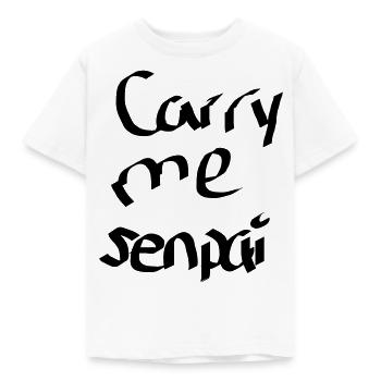 Carry me League - Kinder T-Shirt - Weiß - Vorne - AI Model Kid Male (0cm)