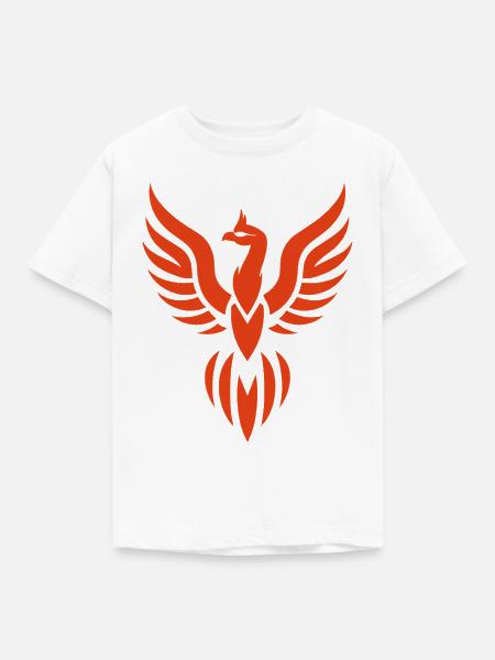 Phönix - Kinder T-Shirt - Weiß