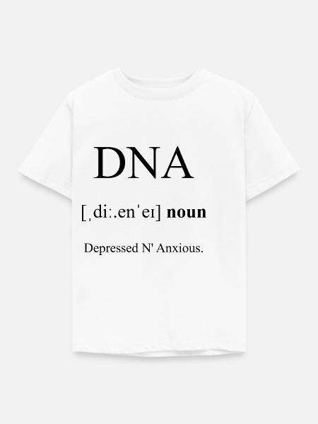 DNA Definition Dictionary - Kinder T-Shirt - Weiß