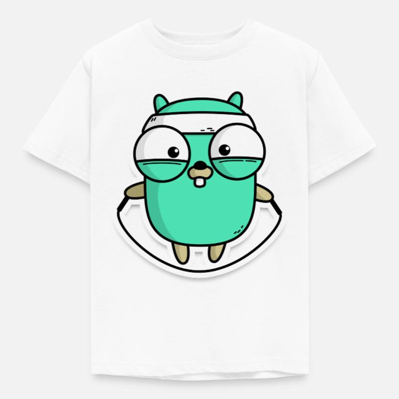 Gophercise - T-shirt Enfant - blanc