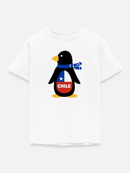 Chile - Kinder T-Shirt - Weiß