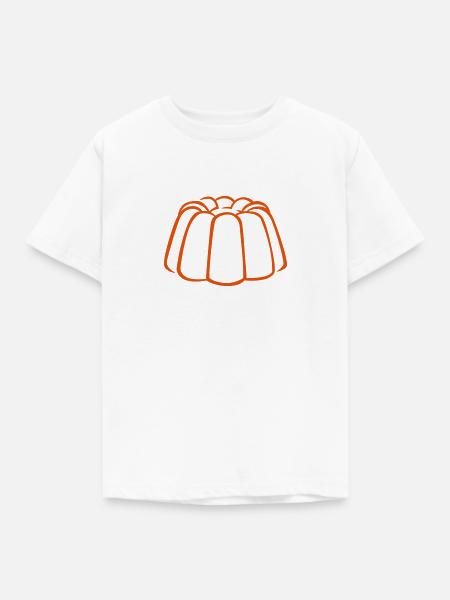 Pudding - Kinder T-Shirt - Weiß