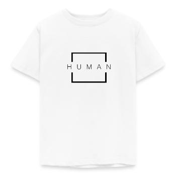 Don d’esthétique humaine - T-shirt Enfant - blanc - Devant - AI Model Kid Male (0cm)