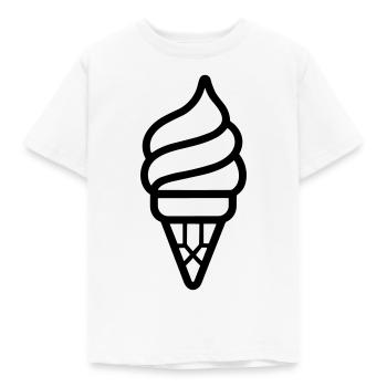 Glace - Kids' T-Shirt - white - Front - AI Model Kid Male (0cm)