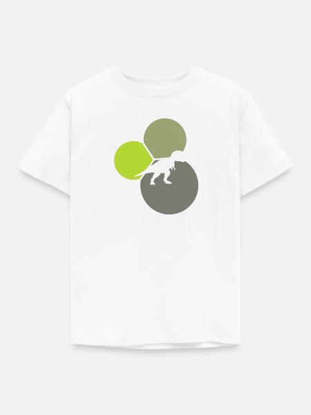 Dinosaurs Reptil - Kinder T-Shirt - Weiß