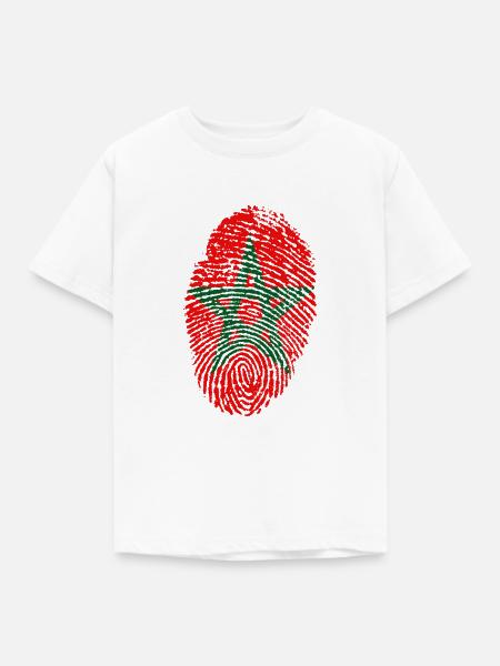Marokko - Kinder T-Shirt - Weiß