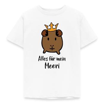 Meerschweinchen - Kinder T-Shirt - Weiß - Vorne - AI Model Kid Male (0cm)