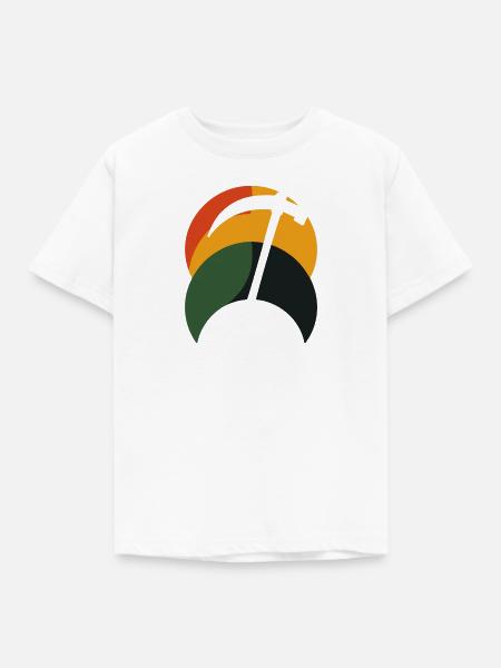 Mine Minenarbeiter - Kinder T-Shirt - Weiß