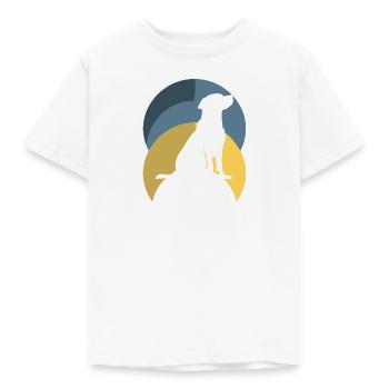 Dresseur canin, école canine, éducateur canin - T-shirt Enfant - blanc - Devant - AI Model Kid Male (0cm)