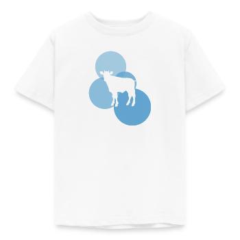 Éleveur de vaches - T-shirt Enfant - blanc - Devant - AI Model Kid Male (0cm)