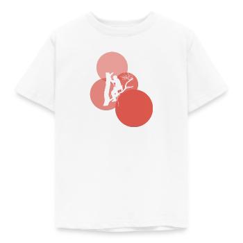 Kletterer Kletteraffe Aufstieg - Kinder T-Shirt - Weiß - Vorne - AI Model Kid Male (0cm)