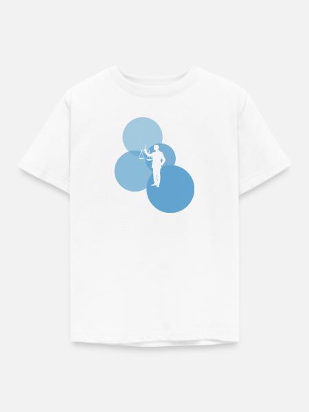 Richter Recht Versicherung - Kinder T-Shirt - Weiß