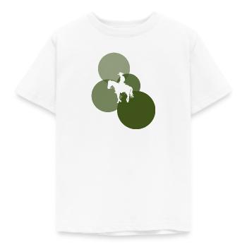 Rodéo du shérif de l’Ouest - T-shirt Enfant - blanc - Devant - AI Model Kid Male (0cm)