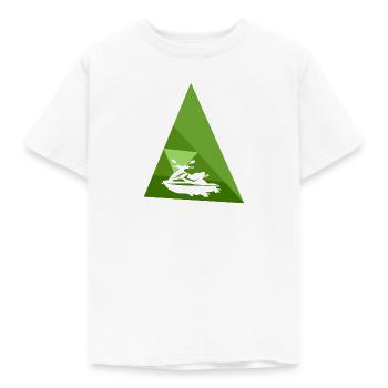 Jetski Motorschlitten - Kinder T-Shirt - Weiß - Vorne - AI Model Kid Male (0cm)
