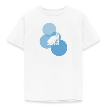 Riesenrad Lukas - Kinder T-Shirt - Weiß - Vorne - AI Model Kid Male (0cm)