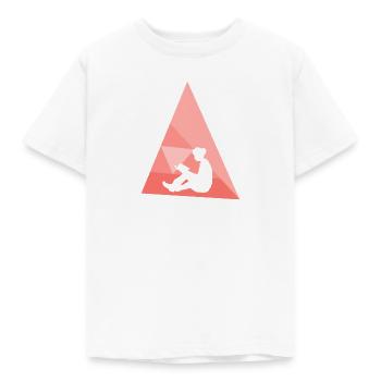 Bookworm Reading Novel - Kids' T-Shirt - white - Front - AI Model Kid Male (0cm)