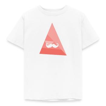 Mustache November Facial Hair - Kids' T-Shirt - white - Front - AI Model Kid Male (0cm)