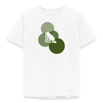 Achterbahn rollercoaster Kirmes - Kinder T-Shirt - Weiß - Vorne - AI Model Kid Male (0cm)