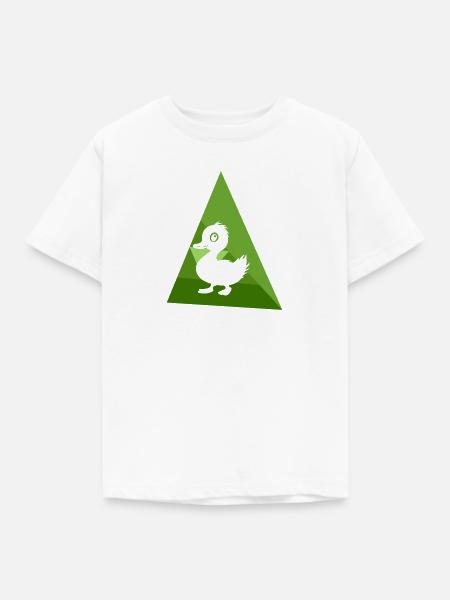 Entchen Gans Ente - Kinder T-Shirt - Weiß