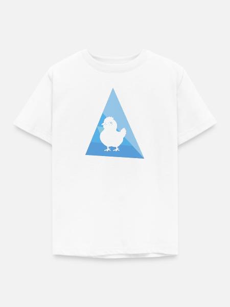Hühnerstall Kücken - Kinder T-Shirt - Weiß