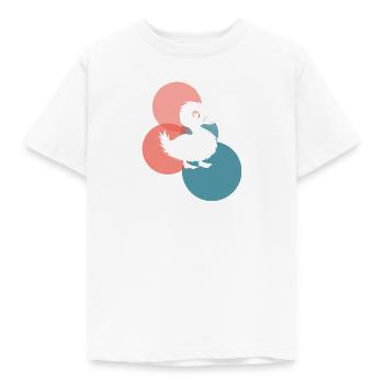 Ducks Waddling Ducklings - Kids' T-Shirt - white - Front - AI Model Kid Male (0cm)