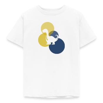 Dinosaurs Fossil Dinosaur - Kids' T-Shirt - white - Front - AI Model Kid Male (0cm)