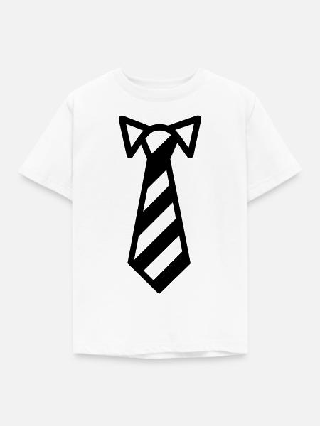 Binden - Kinder T-Shirt - Weiß